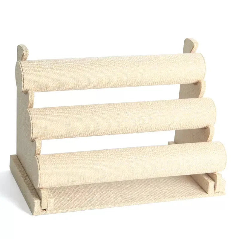 Three-layer Bracelet Rack Jewelry Rack Storage Headband Bracelet Bracelet Jewelry Rack Watch Shelf Jewelry Display Props