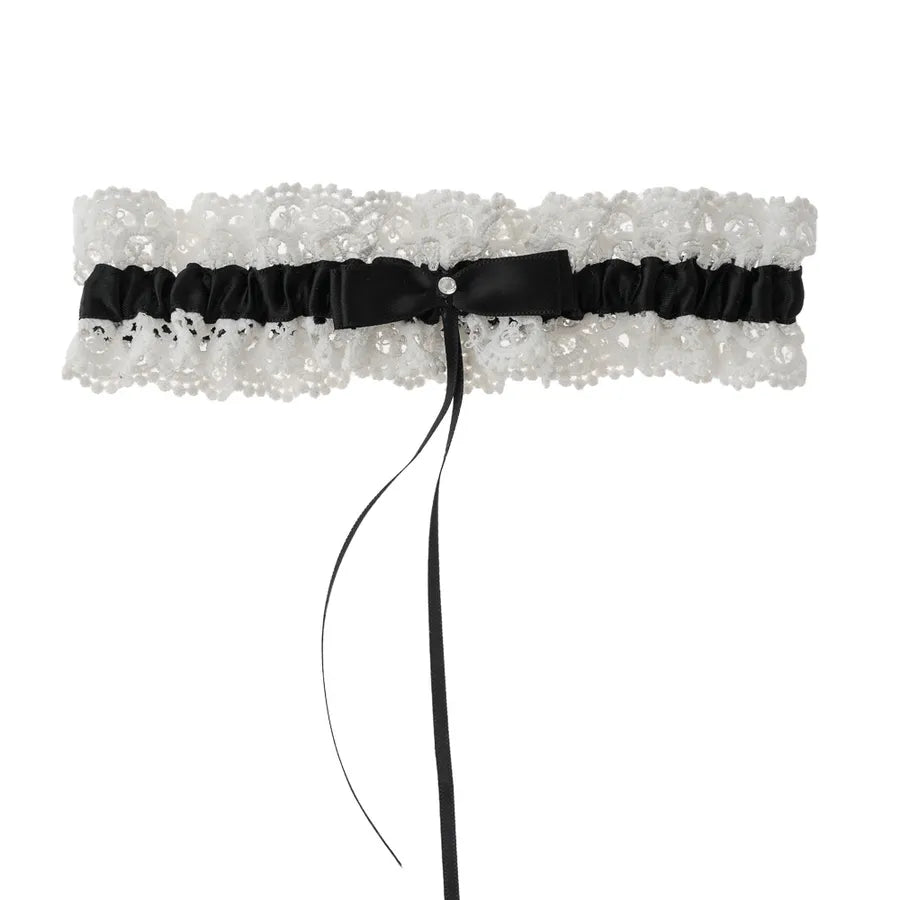 Sexy Solid Color Holiday Party Garter