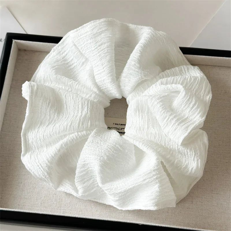 Elegant Lady  Women's Solid Color Cloth Hair Tie