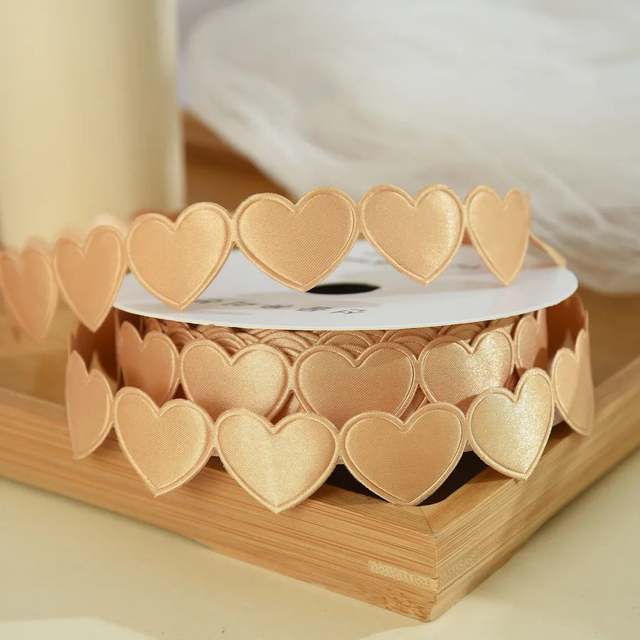 Valentine'S Day Casual Elegant Simple Style Heart Shape Polyester Holiday Banquet Birthday Party Supplies Gift Wrapping Supplies 1 Roll