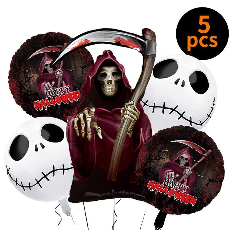 halloween geometric aluminum film party balloon