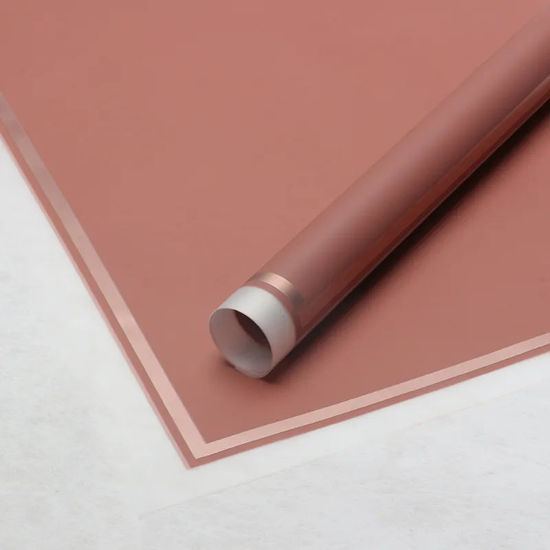 Elegant Romantic Solid Color Korean Plain Paper Daily Date Korean Floral Wrapping Paper Party Supplies Gift Wrapping Supplies 1 Pack of 20 Sheets