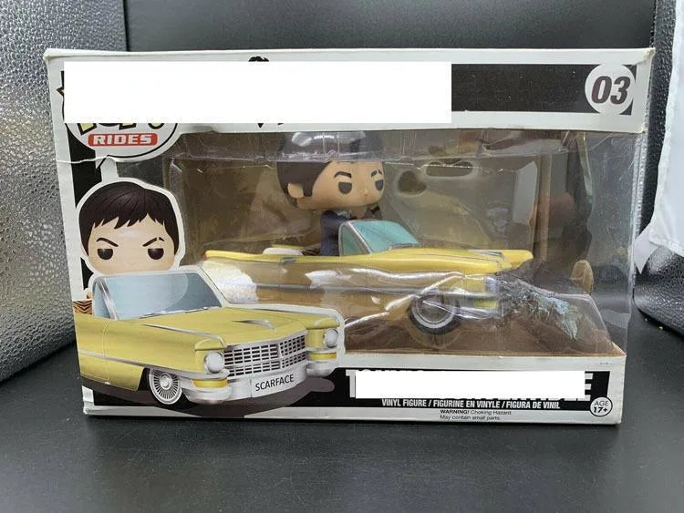 Pop Films and Television Products Handmade Toy Scar Face Scarface 86 Driving Half Eye round Eye 111 Sunshine
