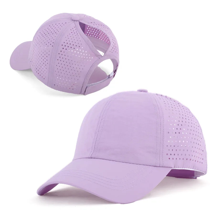 Unisex Retro Sport Style Commute Solid Color Curved Eaves Baseball Cap