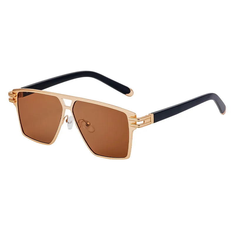Streetwear Geometric Pc Square Full Frame Men's Sunglasses