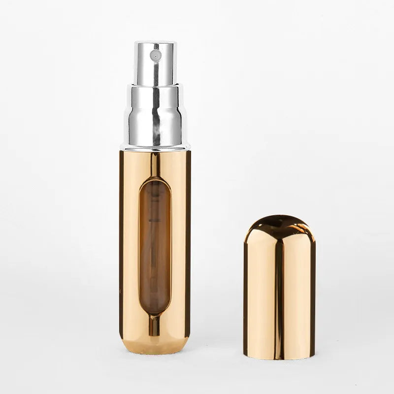 5ml in stock Bottom Filling Perfume Bottling Recyclable Spray Cosmetic Bottle Portable Sample Perfume Elastic Paint Bottle