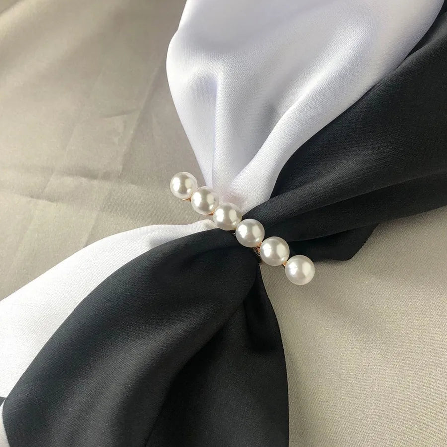 Sweet Flower Alloy Women's Scarf Ring