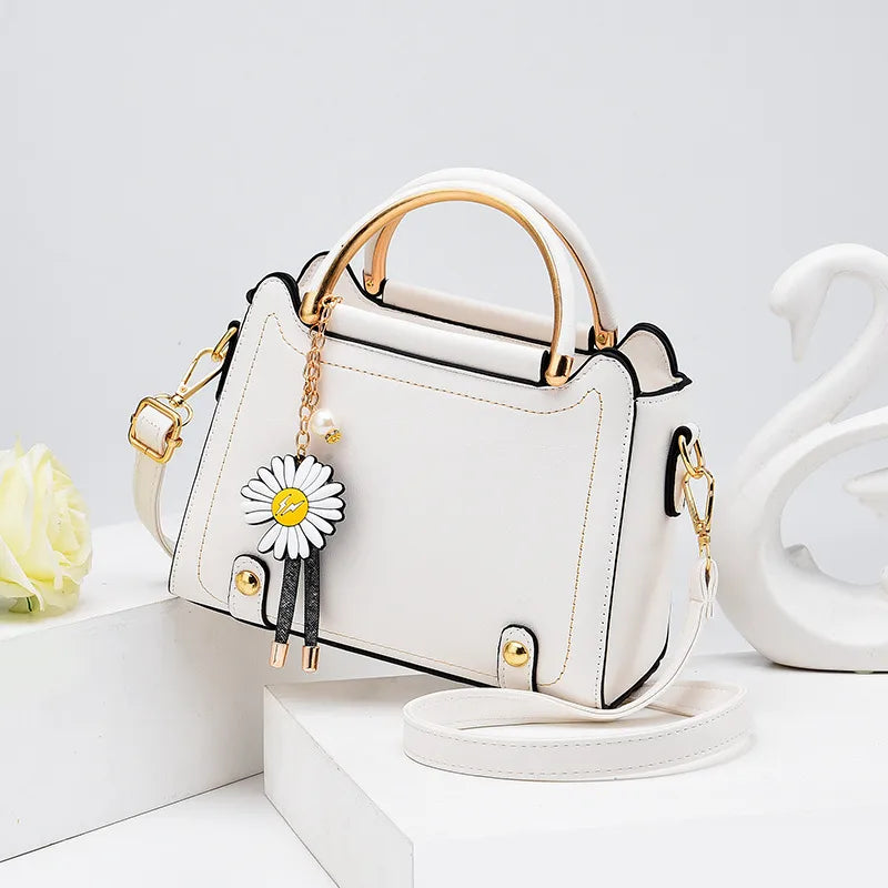 Fashion Women's Bag Simple Small Square Bag Atmospheric Handbag Exquisite Shoulder Bag Crossbody Bag Texted Bag Bags