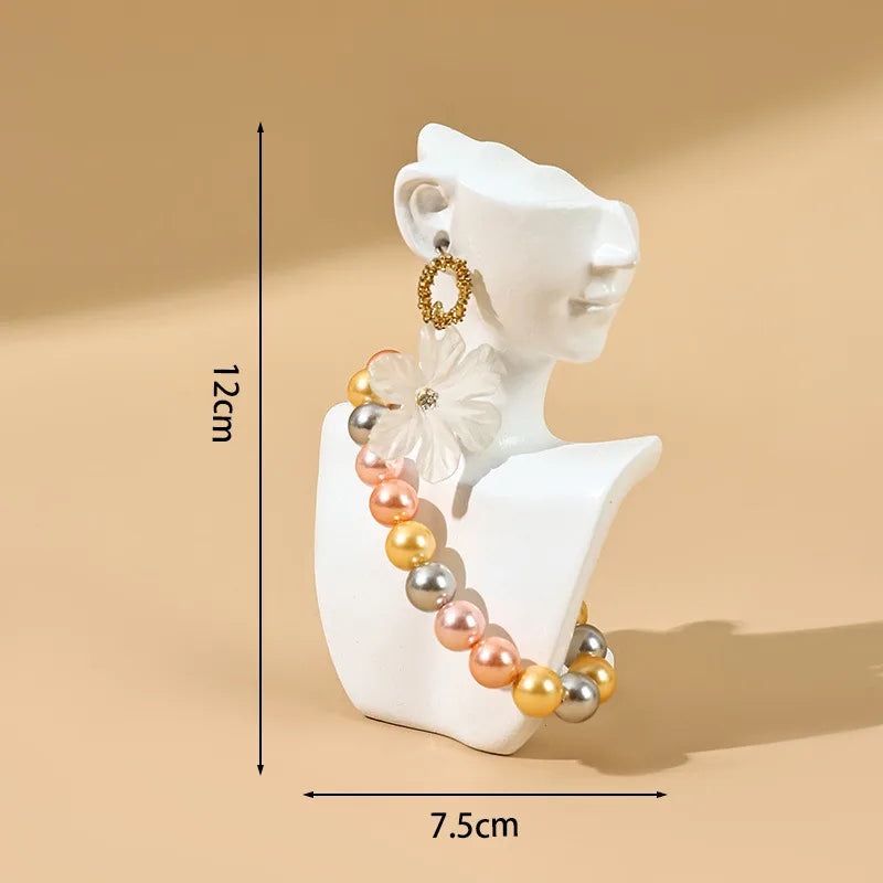 Nordic Style Human Resin Jewelry Display