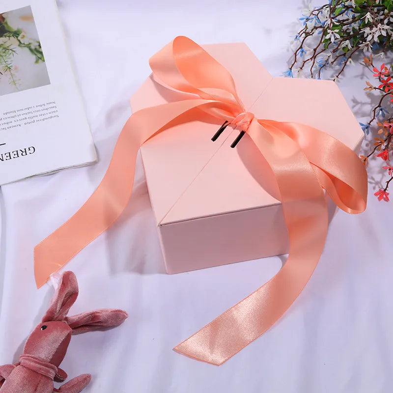 Valentine'S Day Casual Elegant Lady Heart Shape composite material Holiday Banquet Daily Gift Wrapping Supplies Gift Wrapping Supplies 1 Piece