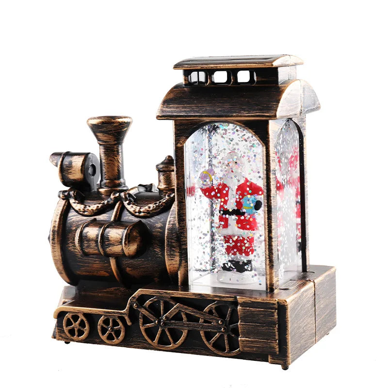 Christmas Cartoon Style Santa Claus Snowman Plastic Indoor Party Festival Ornaments