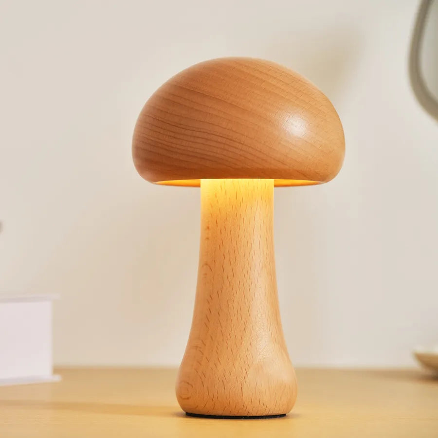 Novelty Mushroom solid wood Lighting Accessories