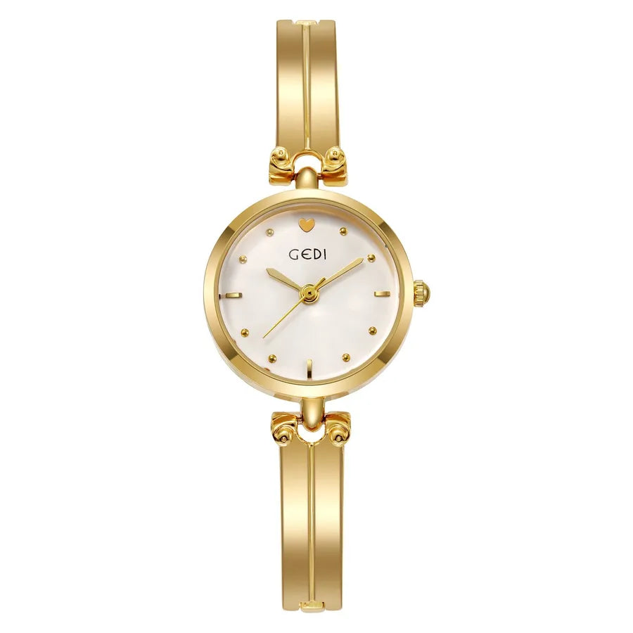 Elegant Vintage Style Round Jewelry Buckle Quartz Watch Women's Watches