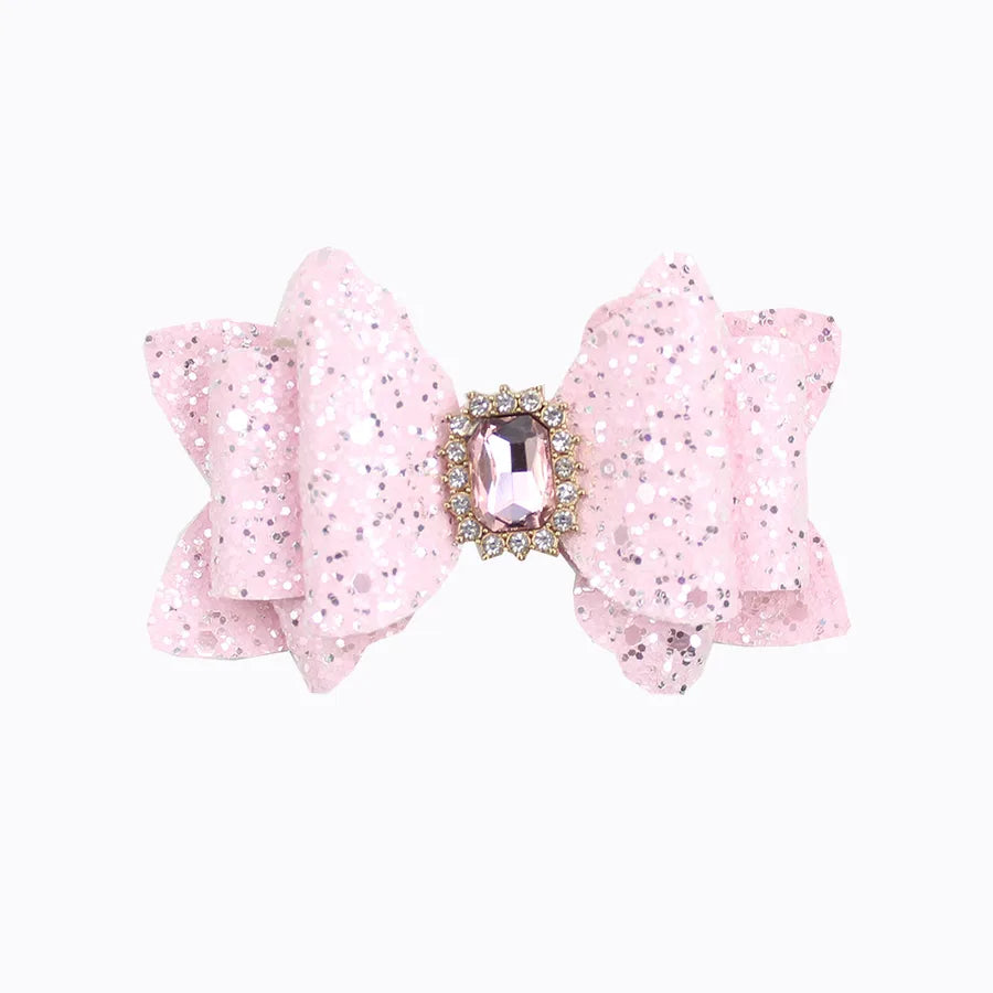 Magic Wicked Witch Hair Accessories Hairpin Pink Green Bow Children Girl Cute Hairpin  Explosions