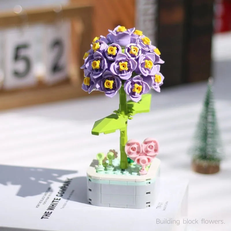 Kids(7-16Years) Children Unisex Flower ABS Building Toys Learning & Education Toys