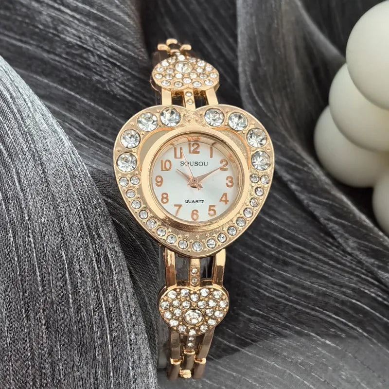 Vacation Simple Style Solid Color Horseshoe Buckle Quartz Watch Men's Watches