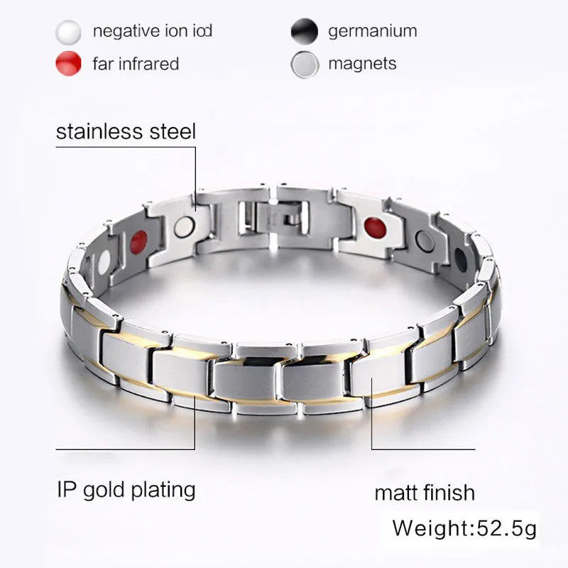 fashion geometric stainless steel bracelets plating stainless steel bracelets