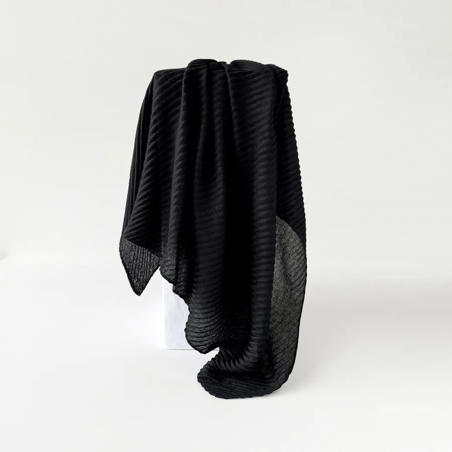 Women's Elegant Simple Style Solid Color Imitation cotton and linen Silk Scarf