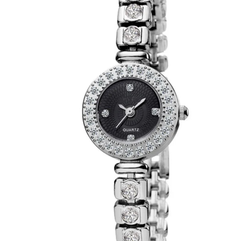 New Diamond-embedded simple fashion women's watch women's quartz watch bracelet women's watch