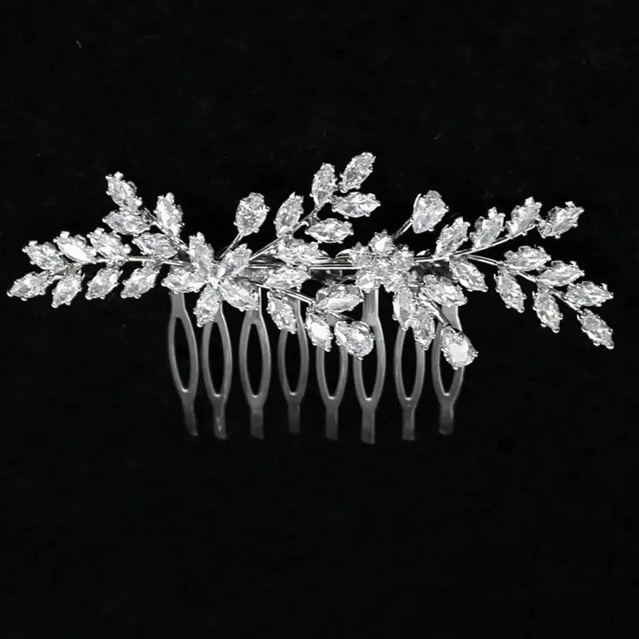 novel light luxury crystal hair comb wedding accessories fashion updo bridal insert comb headdress hair comb