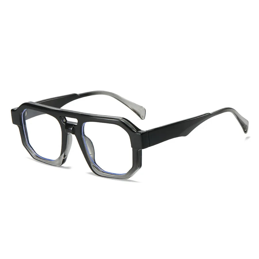 Casual Basic Simple Style Geometric Pc Square Full Frame Men's Sunglasses