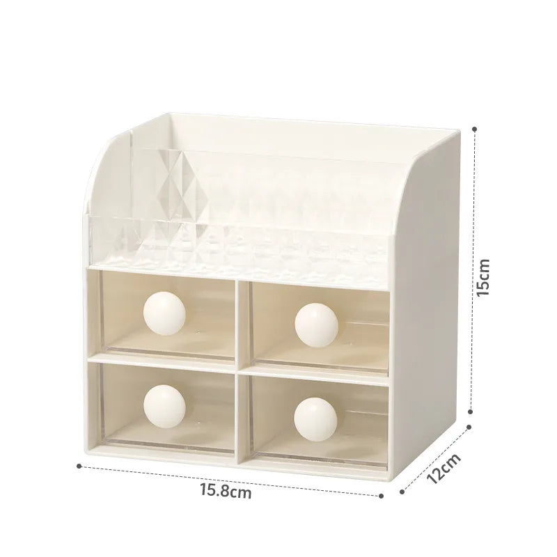 Solid Color PP Plastic Cute Simple Style Storage Box