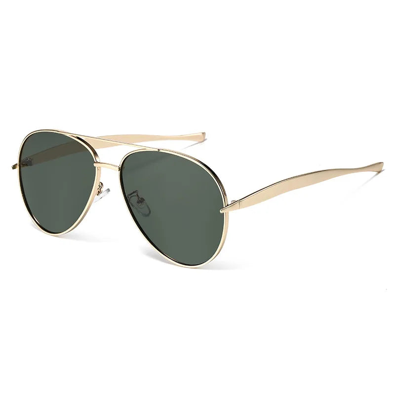 Elegant Simple Style Solid Color Pc toad glasses Full Frame Women's Sunglasses