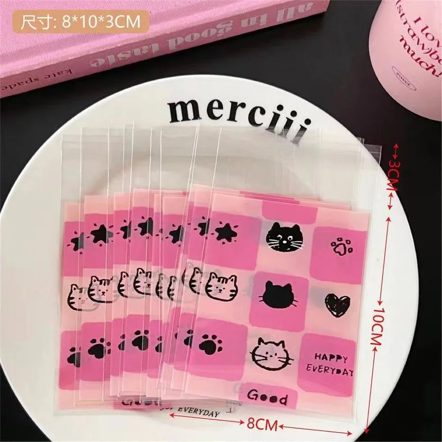 1 Piece Plastic Casual Daily Tea Party Animal Cartoon Bow Knot Jewelry Packaging Bags