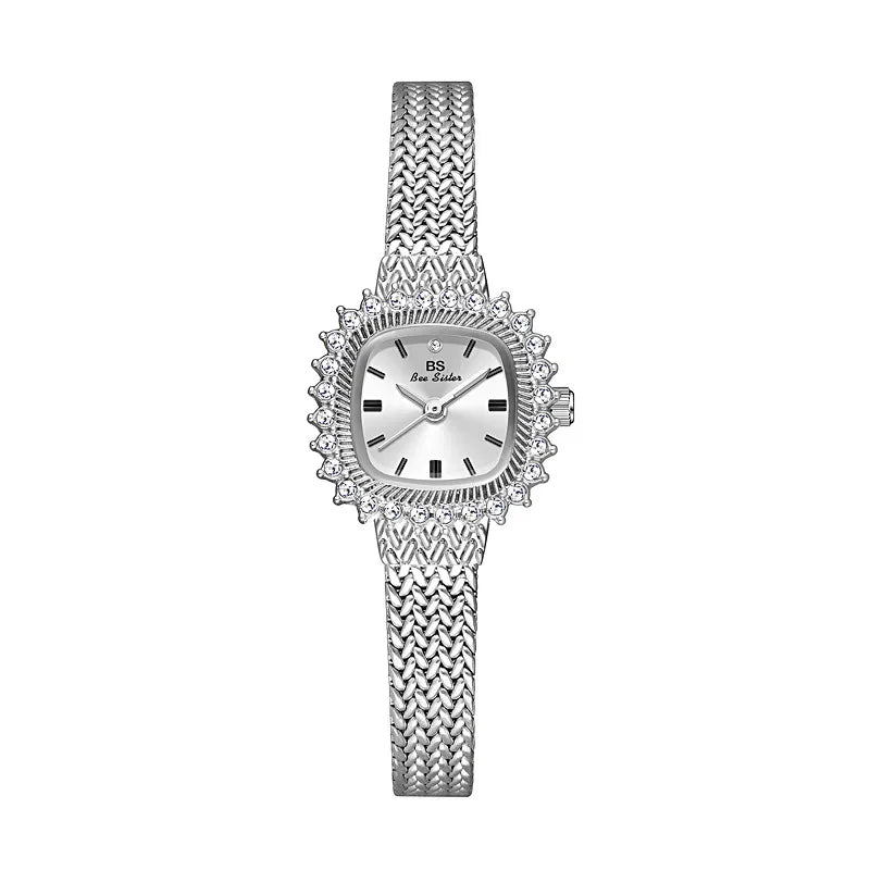 Simple Style Classic Style Solid Color Single Folding Buckle Quartz Women's Watches