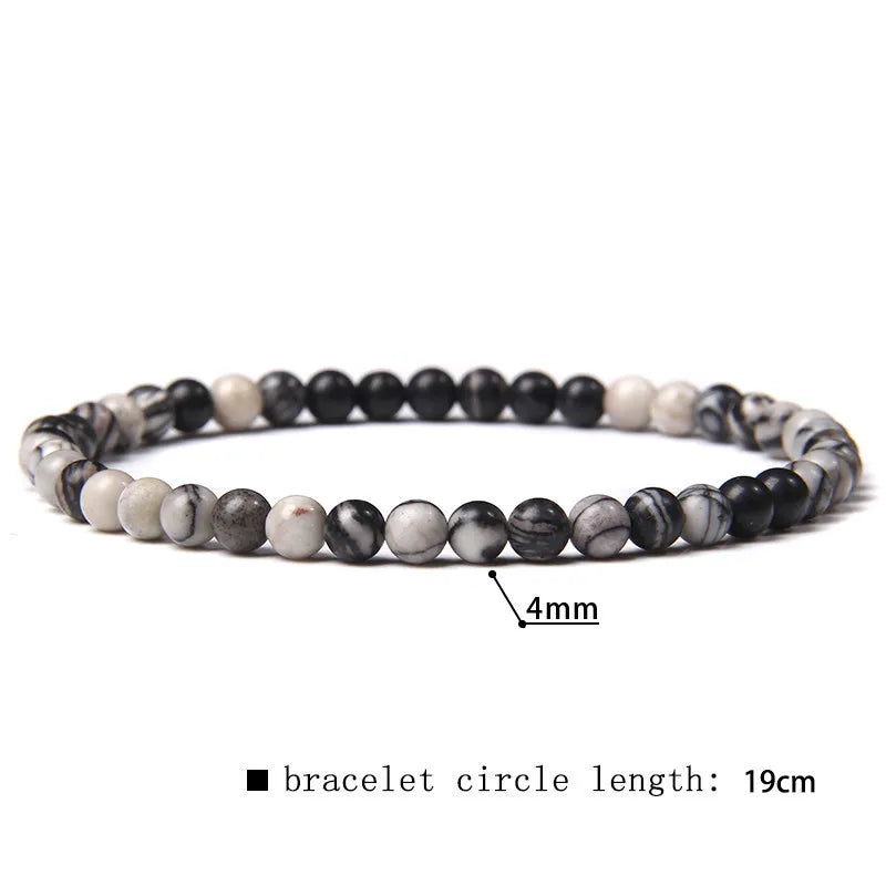 Simple Style Geometric natural stone Bracelets In Bulk