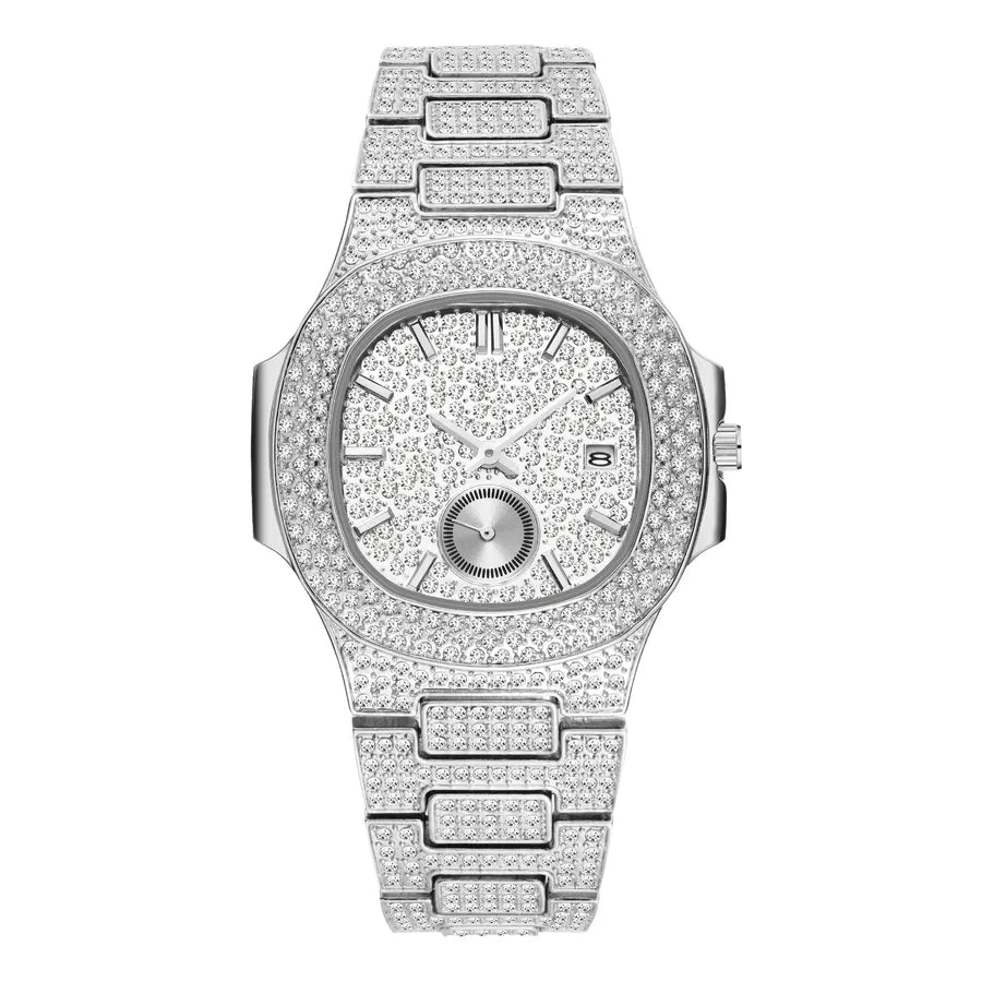 Casual Elegant Geometric Butterfly Double Snap Quartz Men's Watches