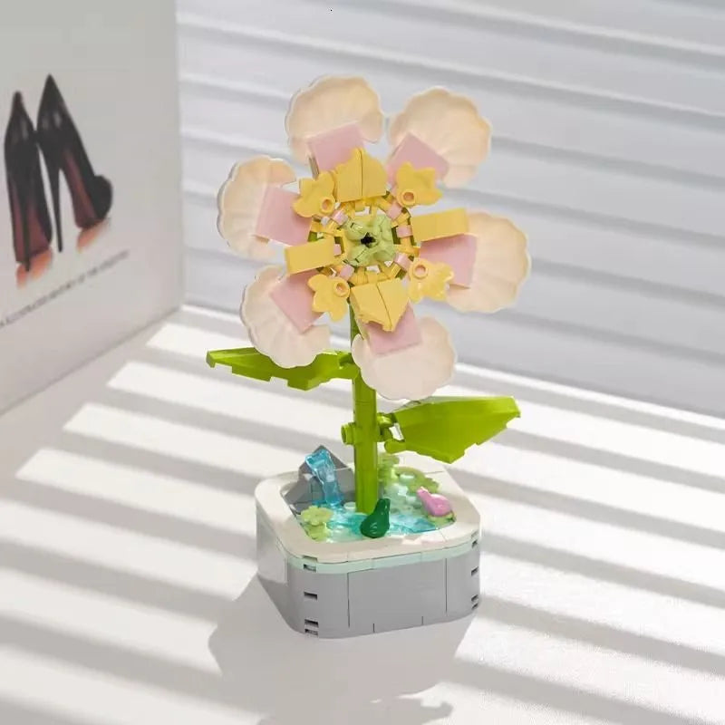 Kids(7-16Years) Children Unisex Flower ABS Building Toys Learning & Education Toys