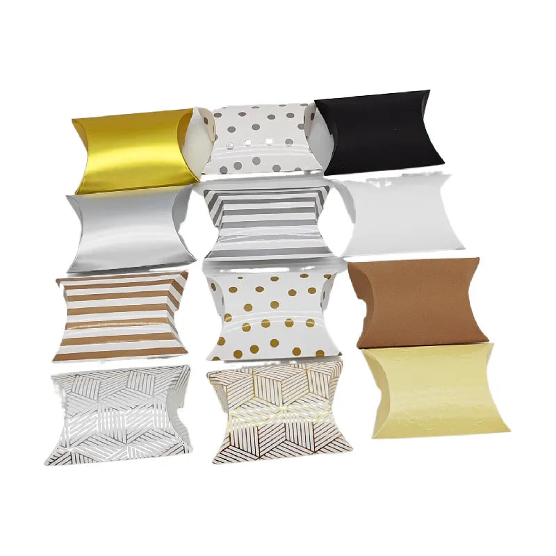 wedding season Polka Dots Solid Color Paper Wedding Engagement Gift Wrapping Supplies Gift Bags