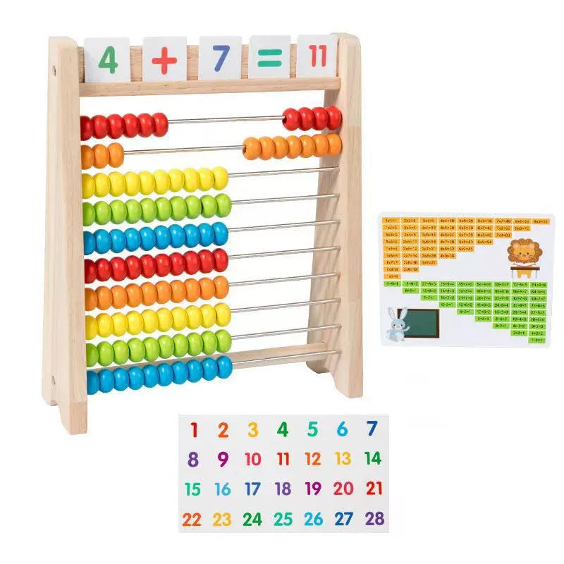 learning toys number wood toys