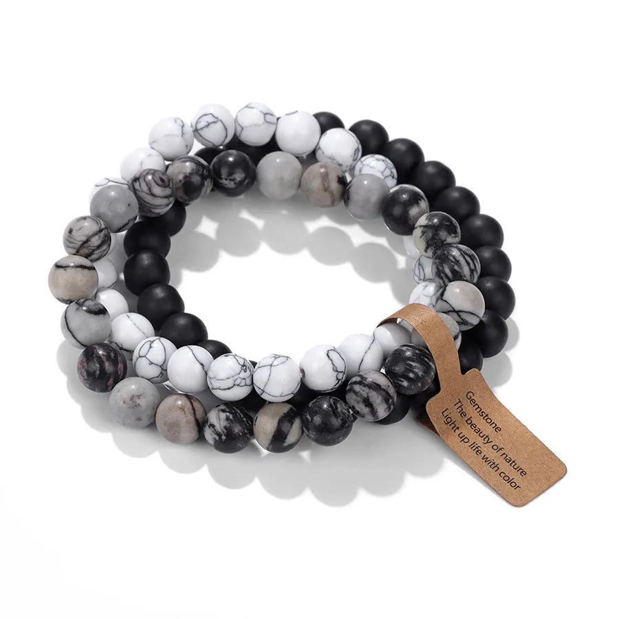 Simple Style Fruit natural stone Crystal Bracelets In Bulk