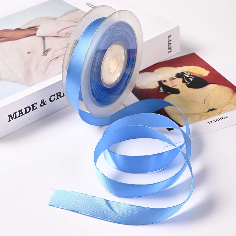 Simple Style Artistic Solid Color Polyester Banquet Birthday Colored Ribbons Gift Wrapping Supplies Party Supplies Gift Wrapping Supplies 100 Yards/Package 300 Yards/Package 500 Yards/Package