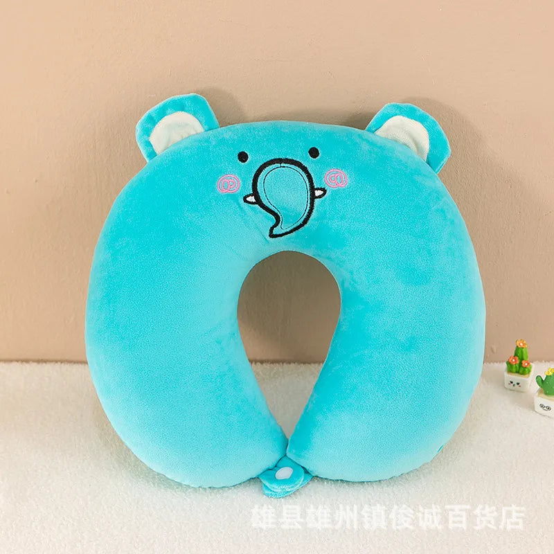 U-shaped Pillow Travel Neck Pillow Cervical Cute U-shaped Pillow Office Adult Nap Pillow Adult Neck Pillow Gift