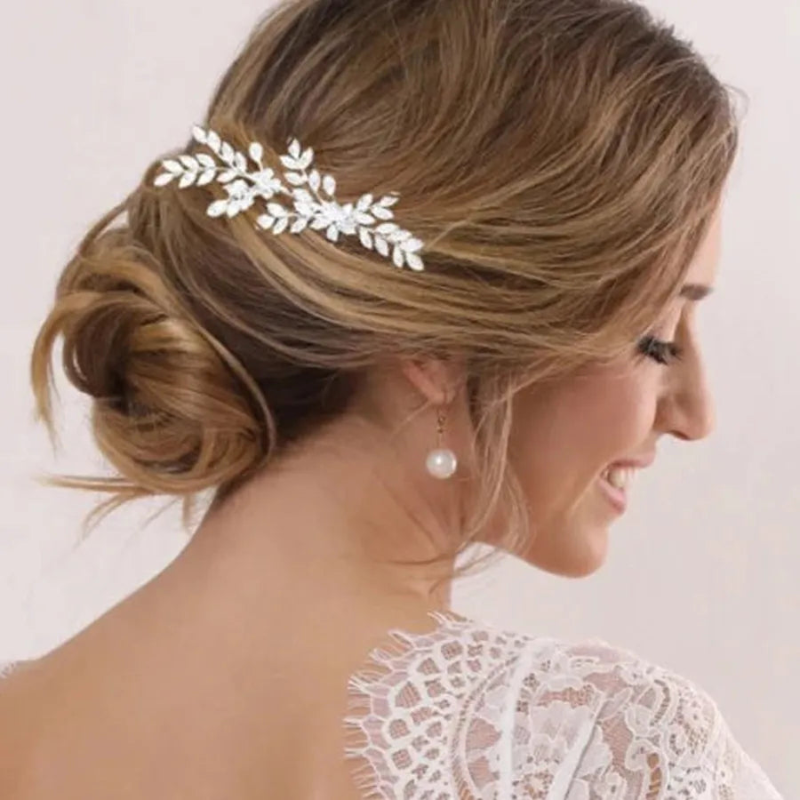 novel light luxury crystal hair comb wedding accessories fashion updo bridal insert comb headdress hair comb