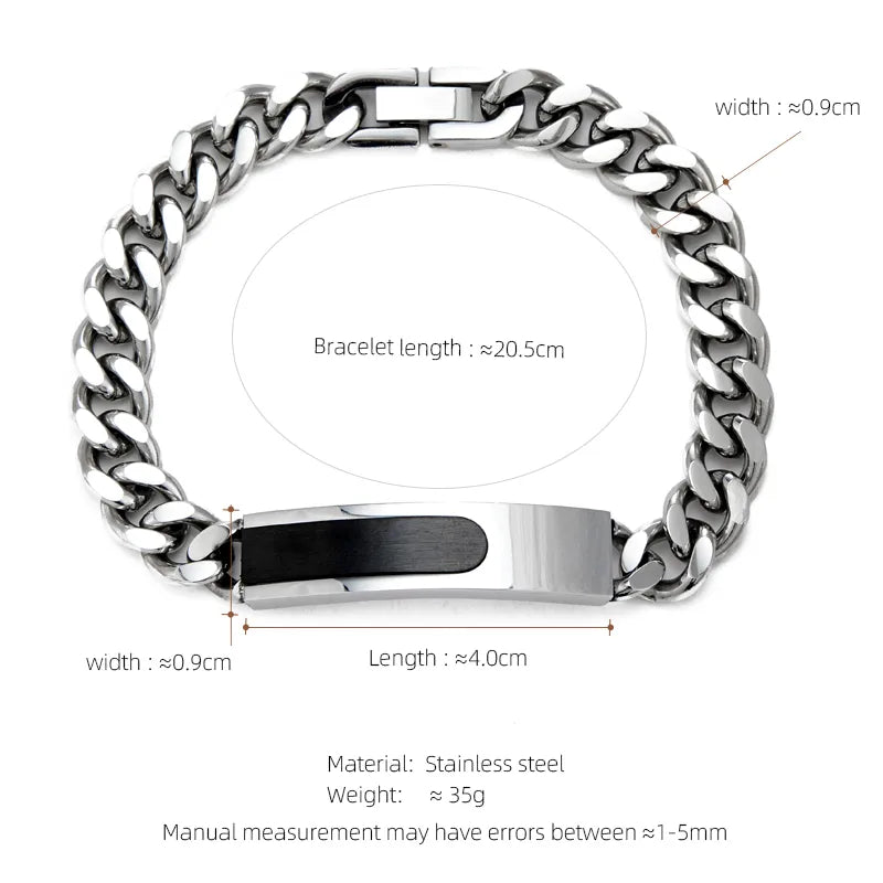 Casual Hip-Hop Punk Geometric 304 Stainless Steel 18K Gold Plated Unisex Bracelets