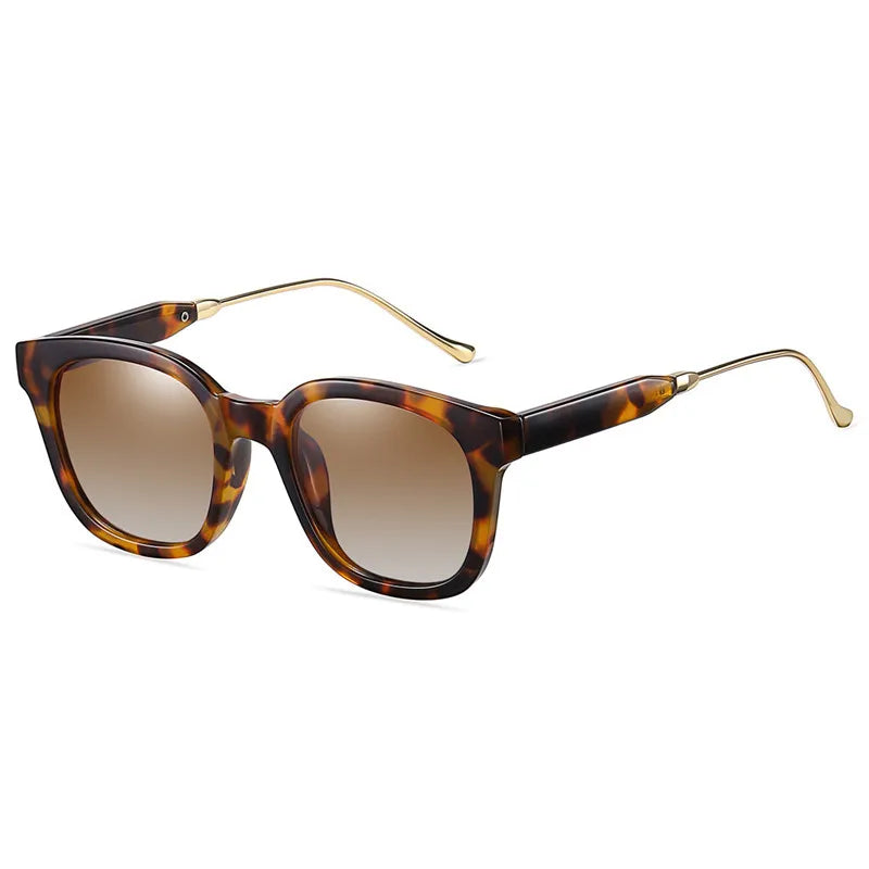 IG Style Geometric Tac Square Full Frame Men's Sunglasses
