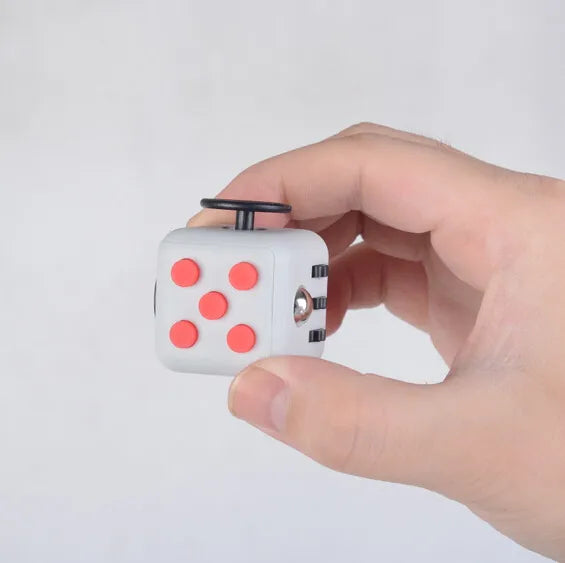 hot 6-sided 12-sided decompression Rubik's cube anti-anxiety pressure vent artifact decompression Rubik's cube dice spot