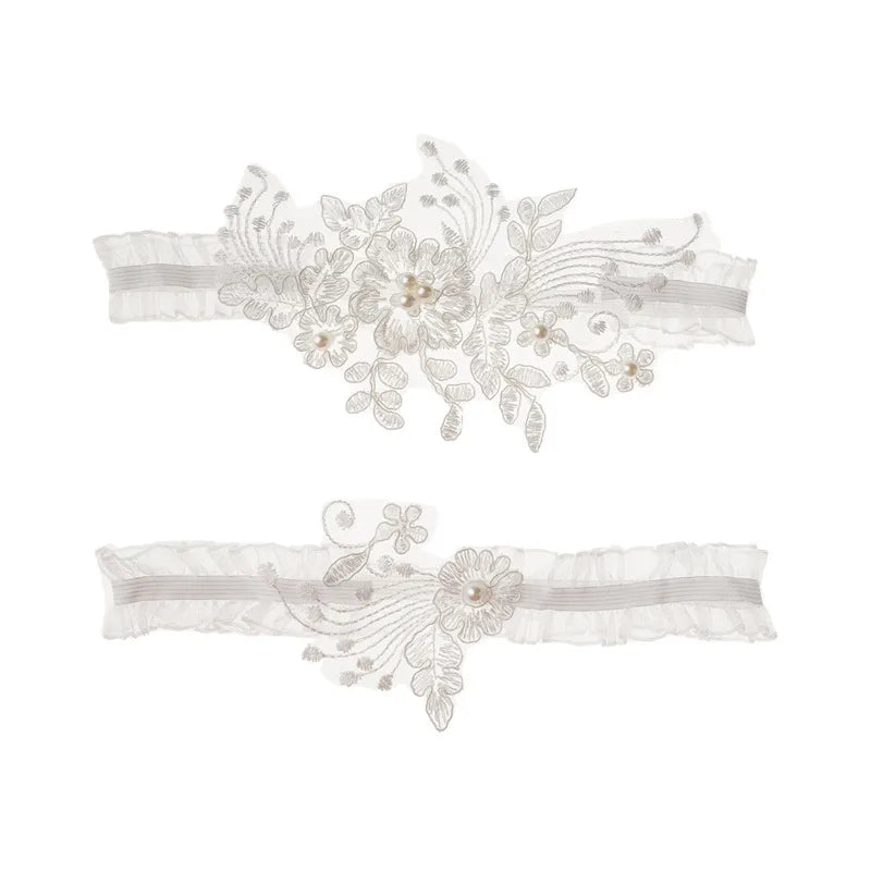 Bridal Solid Color Wedding Garter
