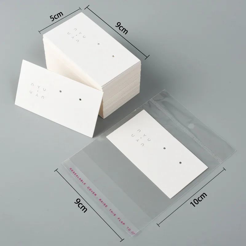 basic letter solid color paper printing jewelry accessories 1 piece