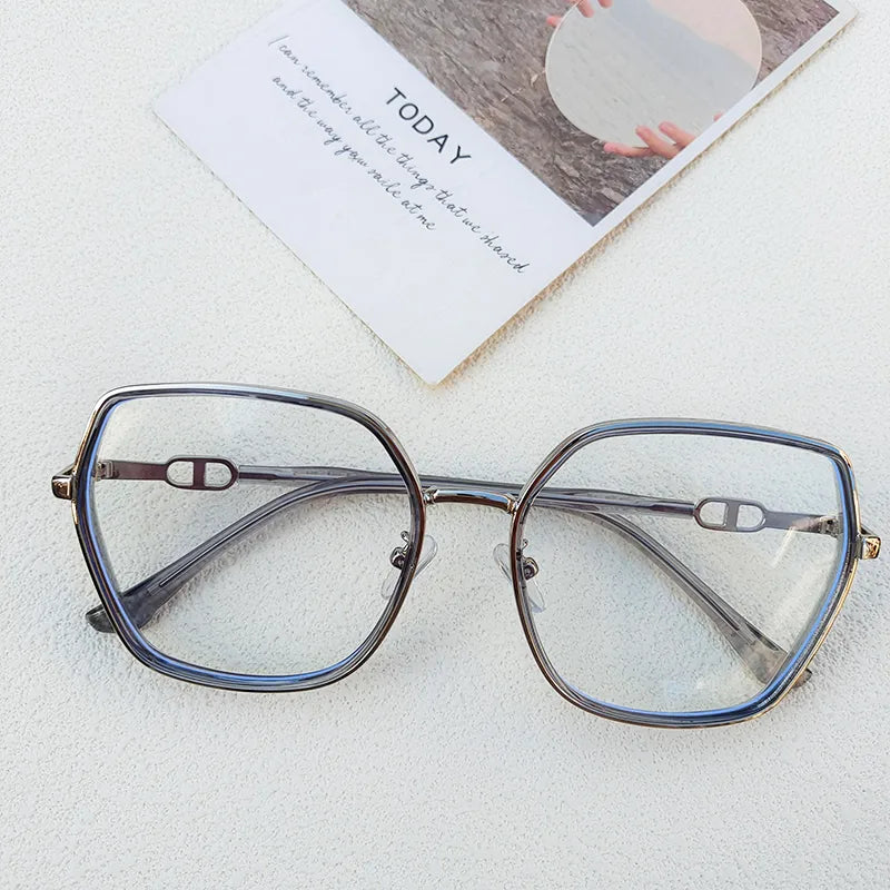 ig style solid color pc resin square full frame men's sunglasses