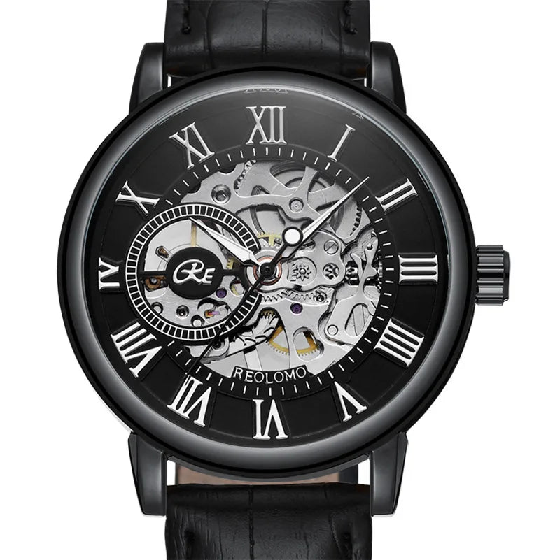 business gear buckle mechanical men's watches