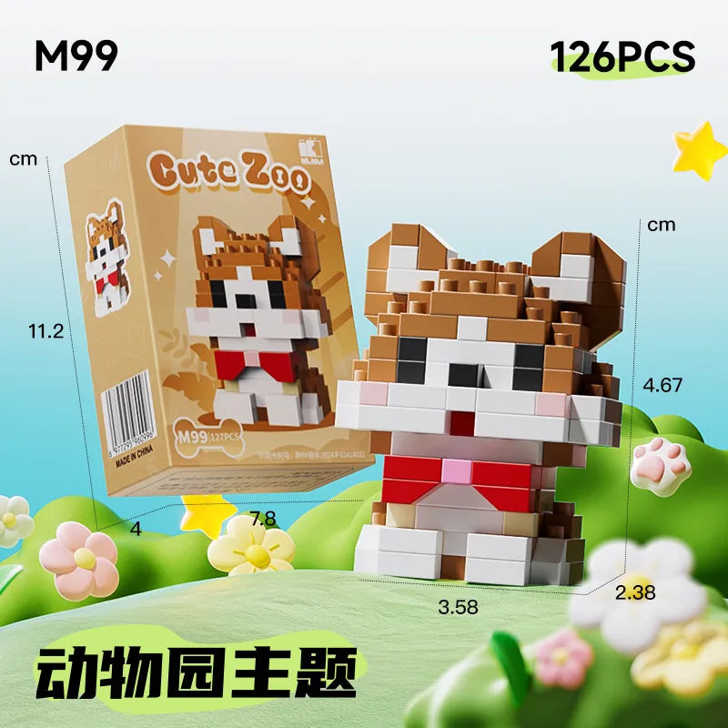 Kids(7-16Years) Children Unisex Animal ABS Building Toys Learning & Education Toys