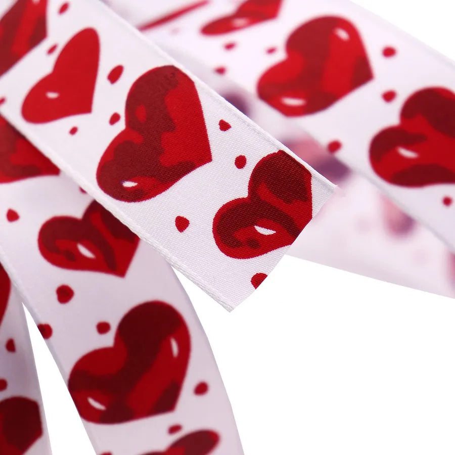 Valentine'S Day Casual Elegant Heart Shape Polyester Wedding Banquet Birthday Party Supplies Gift Wrapping Supplies 1 Roll