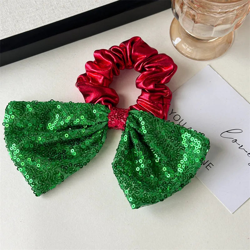 Christmas Nordic Style Modern Style Women's Solid Color Bell Hair Tie