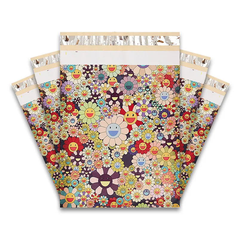 Cute Animal Cartoon PE Party Gift Wrapping Supplies Party Supplies Gift Wrapping Supplies 50 PCS/Package