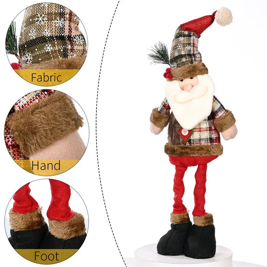 Christmas Cartoon Style Doll Party Street Ornaments